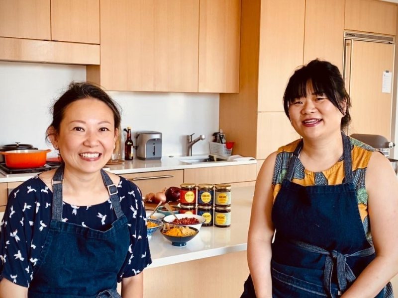Pat Lau (right) & Holly Ong (left), F&B Entrepreneurs for SIBEIHO