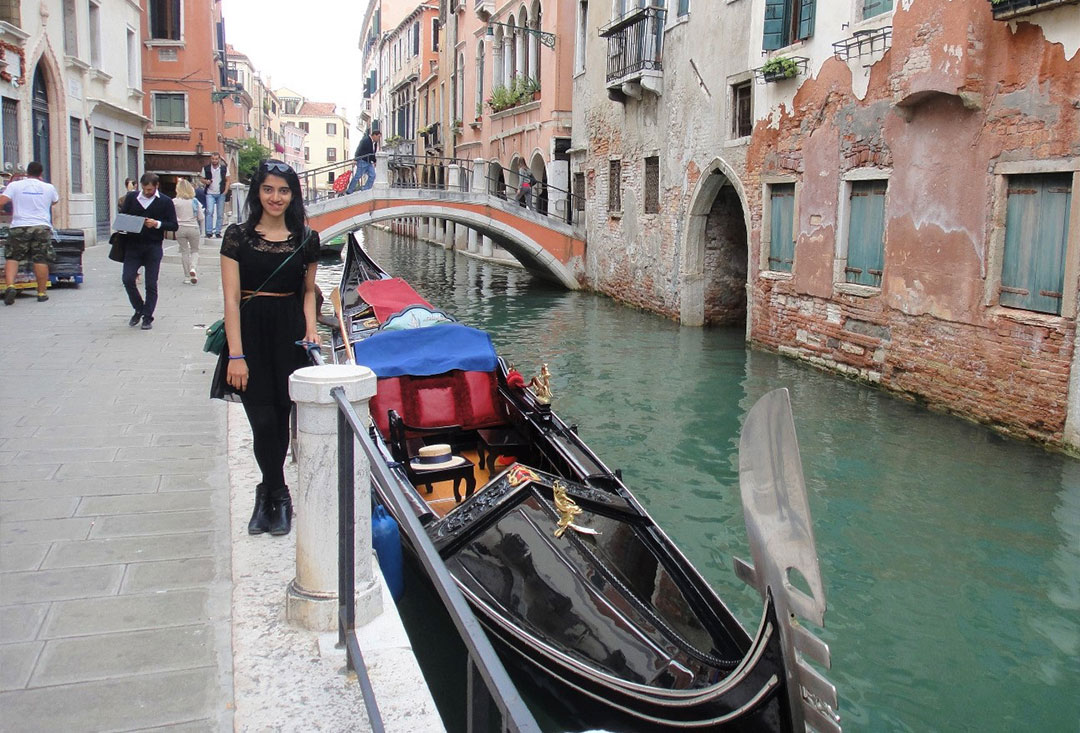 Nethra’s travels around the world: in Columbia, Banff, Venice, and Seoul