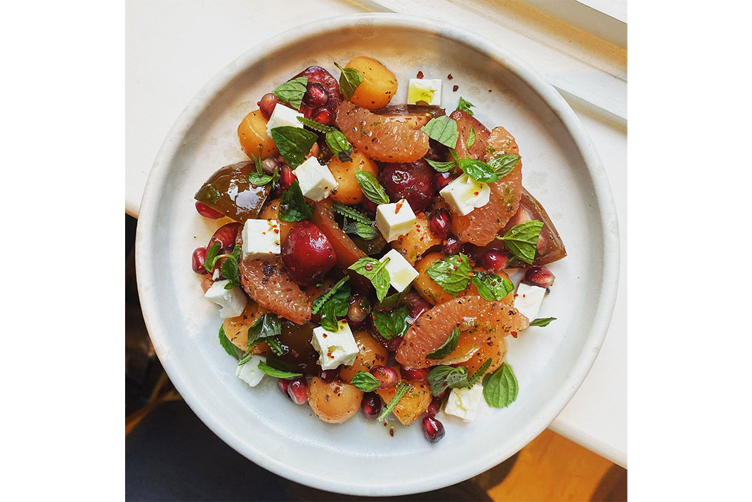 A sample of the dishes that Nicholas prepares for his client at work