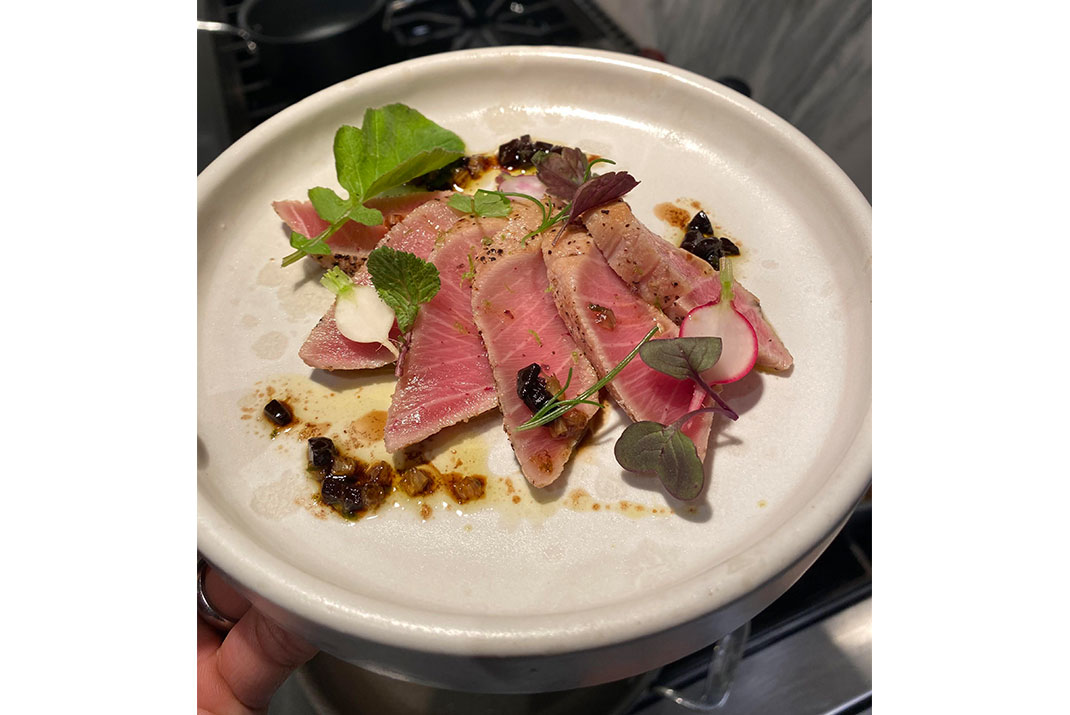 A sample of the dishes that Nicholas prepares for his client at work