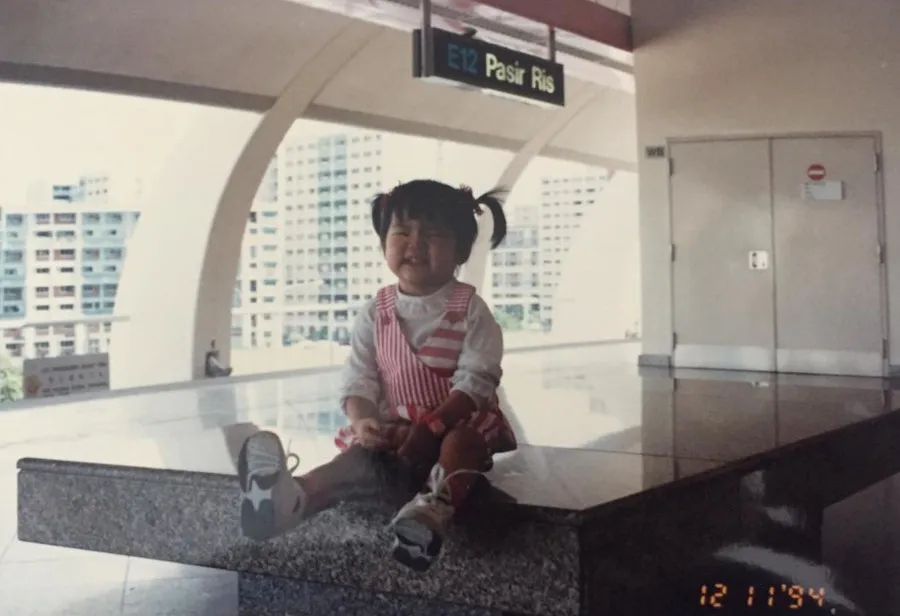 Snapshots of Gwen’s vivacious early years in Singapore.