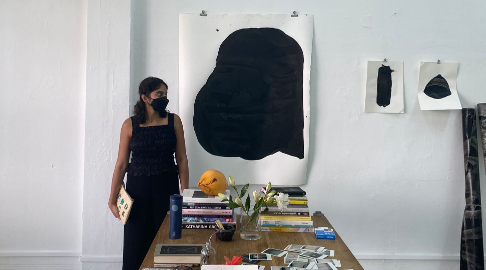 At an art gallery at Pearl’s Hill Terrace where I had the chance to diverse Singapore-based artists at the end of 2021; art has been a core way for me to experience different concepts of home.