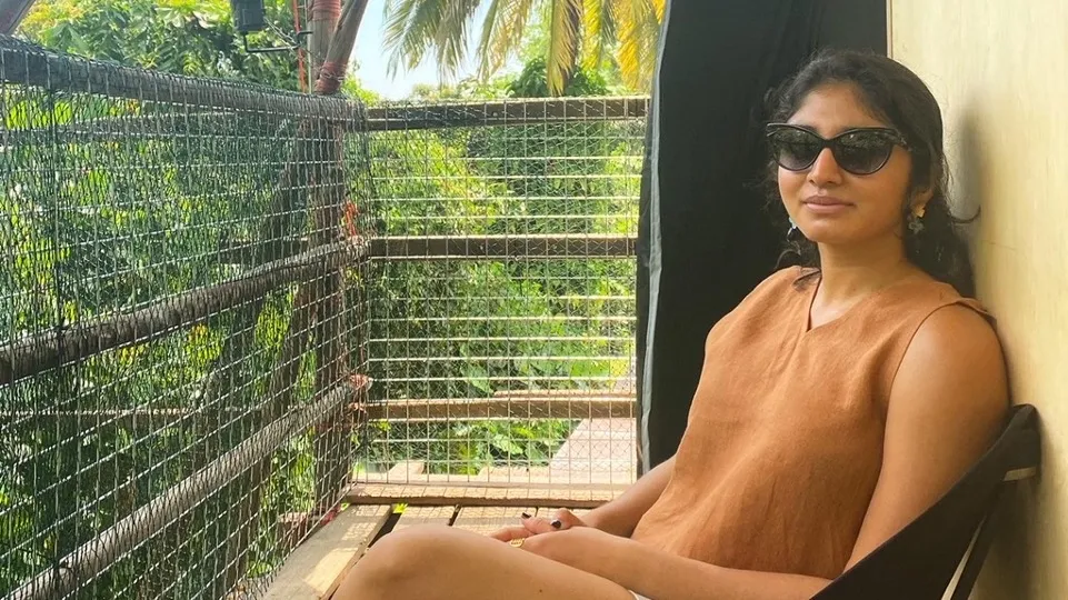 Enjoying the view at Singapore Art Week.