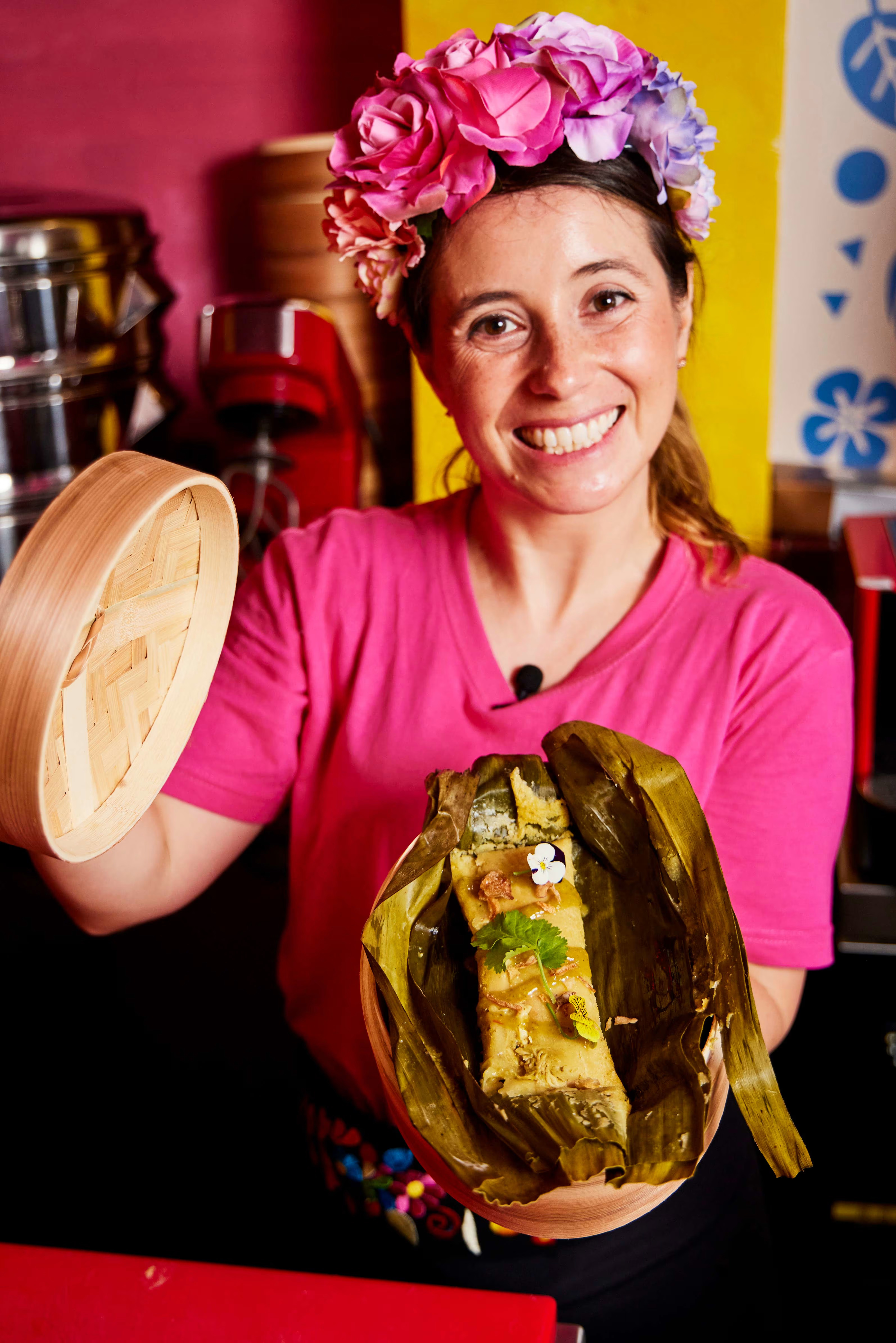 Maribel eventually discovered the perfect way to introduce tamales to locals: “Looks like otah, tastes like bak zhang!”