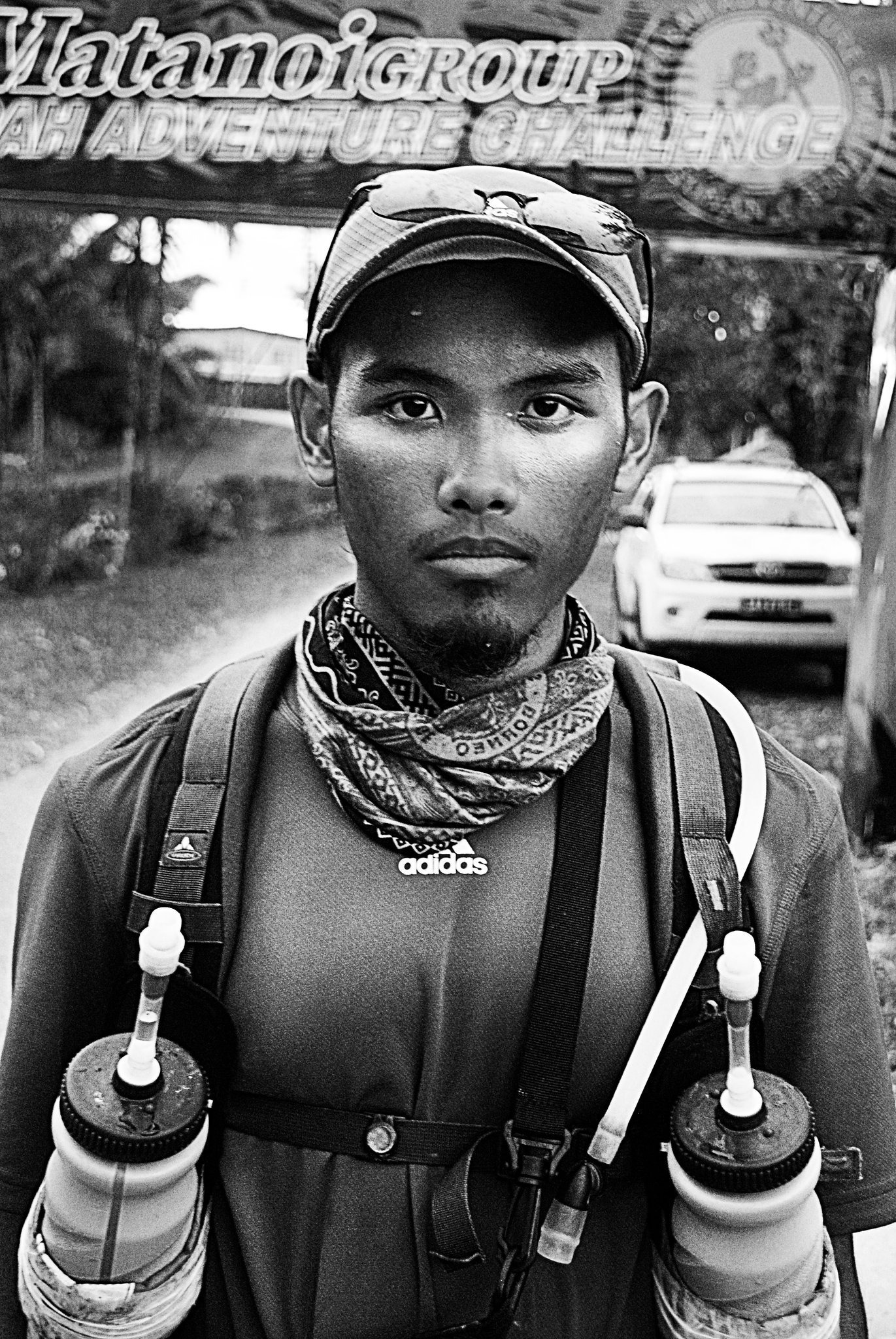 Hilwan at Sabah Adventure Race 2011 after running for 3 days.