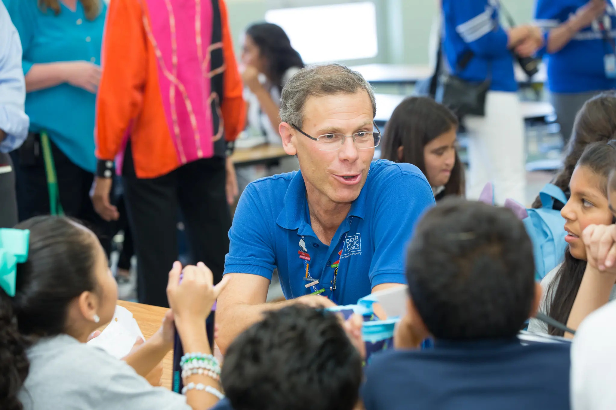 Tom jumped at the opportunity to work at Denver Public Schools.