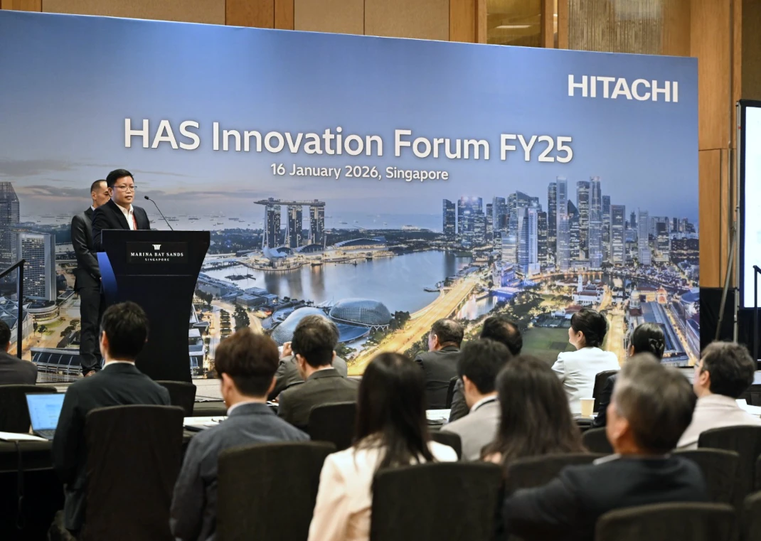 I’ve been with the Southeast Asian headquarters of Hitachi for over a decade.