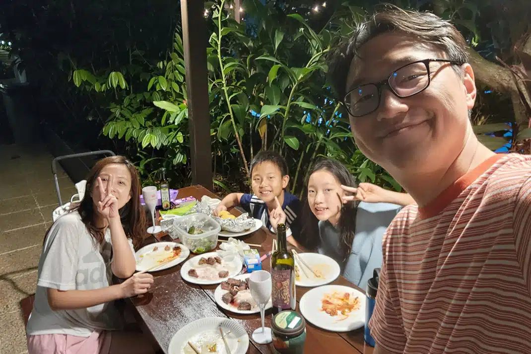 Inmoo’s family enjoys making friends from different cultural backgrounds.