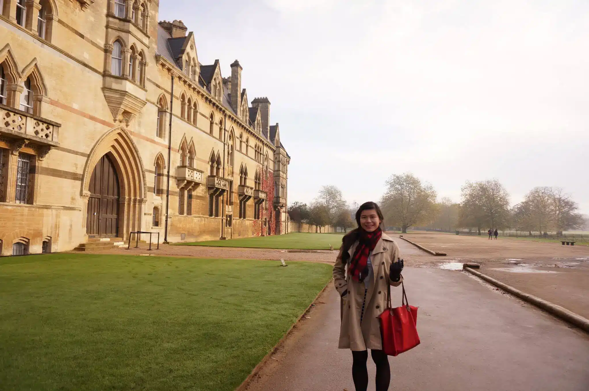 Megan during her first term at the University of Oxford.