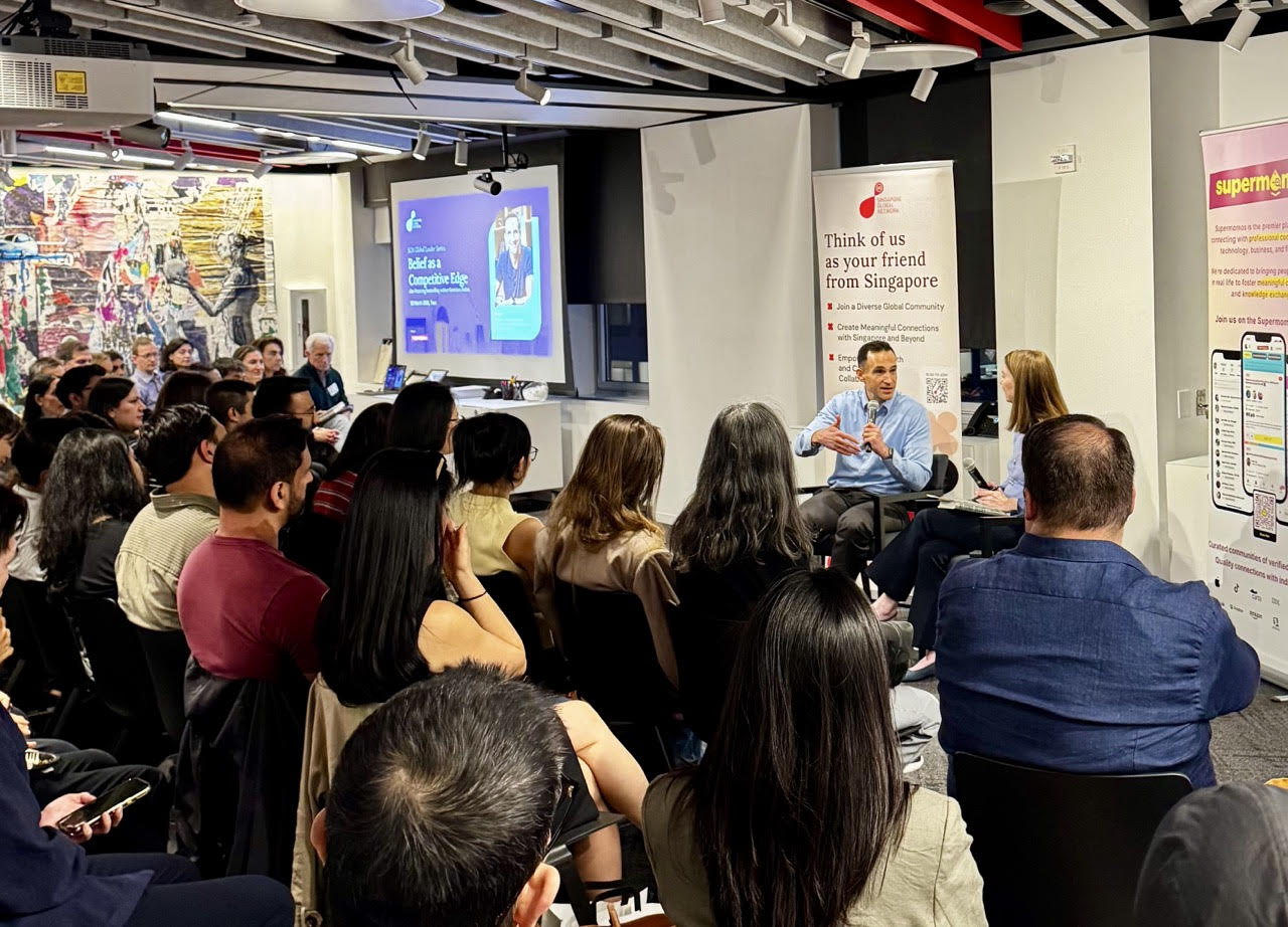 Nir launched Beyond Belief in Midtown Manhattan with the support of Supermomos and Singapore Global Network.