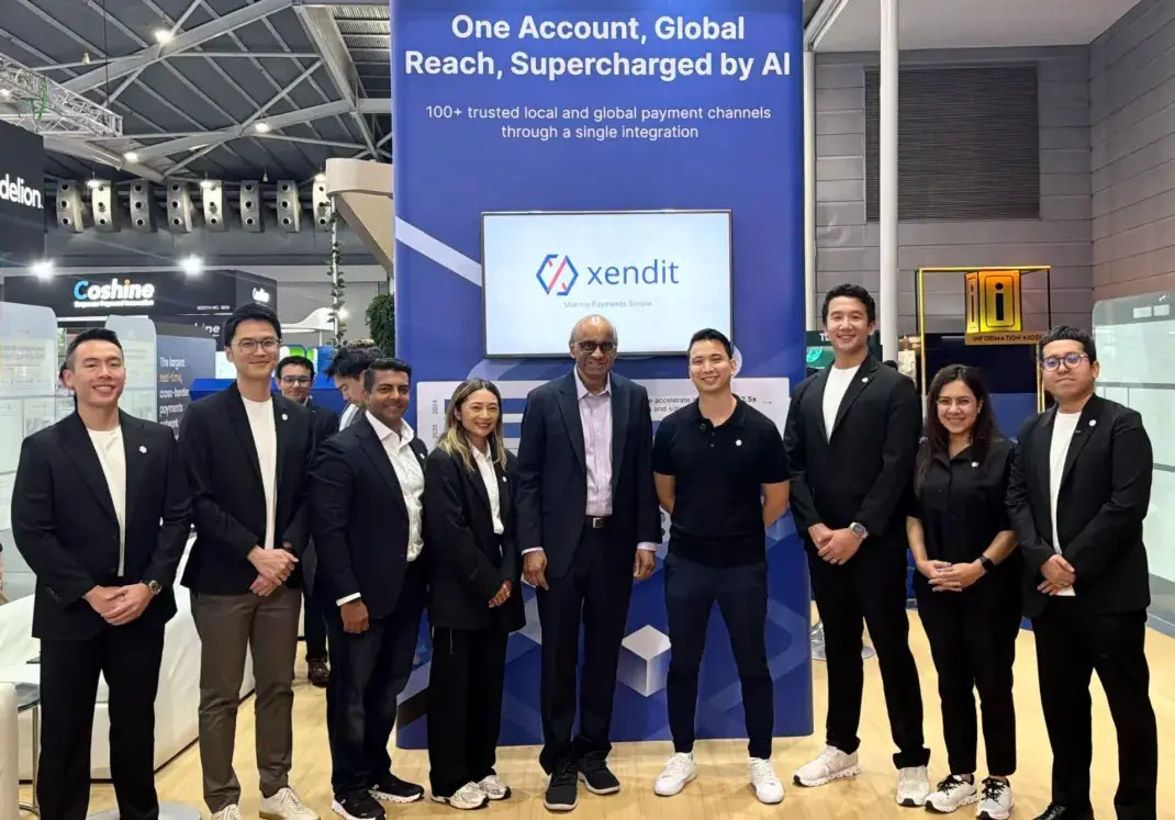 The Xendit team at the 2025 Singapore FinTech Festival.
