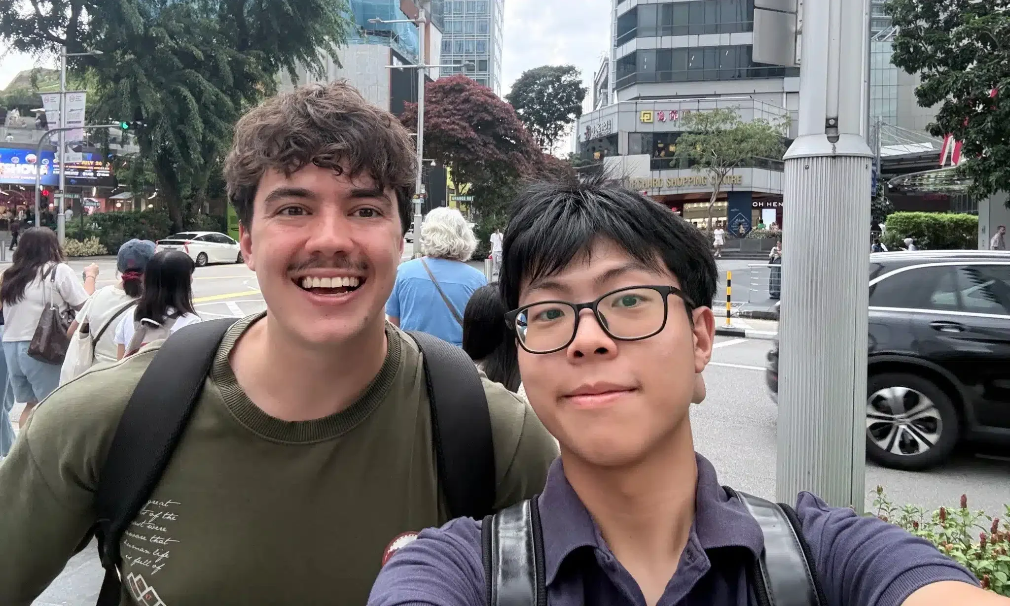 Xander with his Project 6 co-founder, Canaan Poh.